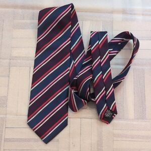 Hugo Boss Black Label Diagonal Striped Silk Tie